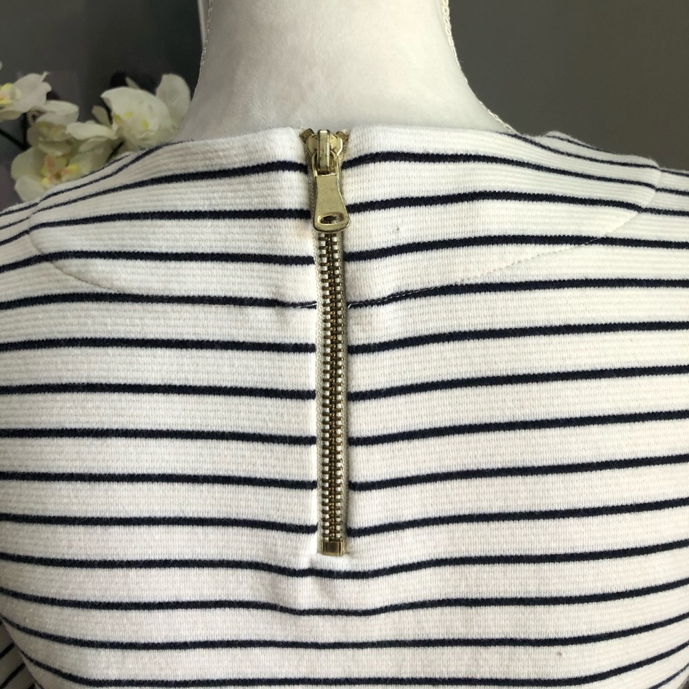 Talbots 3/4 Sleeve Nautical Striped Top XS - Picture 5 of 7